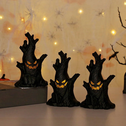 Little Night Light Led Halloween Tree Decoration Tabletop Decoration Diy Jack O '