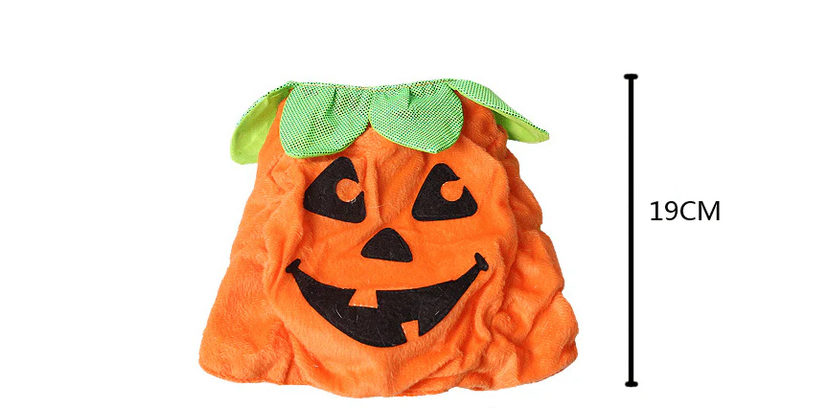 Pet Pumpkin Leaf Costume - Creative Halloween Cat Cosplay Clothing